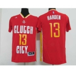 nba houston rockets #13 harden red[2016 new]