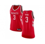 Women Nike Houston Rockets #3 Chris Paul Red NBA Swingman Icon Edition Jersey