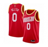 Women's Houston Rockets #0 De'Anthony Melton Swingman Red Hardwood Classics Finished Basketball Jersey