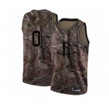 Women's Houston Rockets #0 Russell Westbrook Swingman Camo Realtree Collection Basketball Jersey