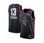 Women's Jordan Houston Rockets #13 James Harden Swingman Black 2019 All-Star Game Basketball Jersey