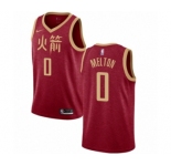 Women's Nike Houston Rockets #0 De'Anthony Melton Swingman Red NBA Jersey - 2018-19 City Edition