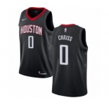 Women's Nike Houston Rockets #0 Marquese Chriss Swingman Black NBA Jersey Statement Edition