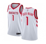 Women's Nike Houston Rockets #1 Michael Carter-Williams Swingman White NBA Jersey - Association Edition