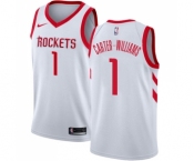 Women's Nike Houston Rockets #1 Michael Carter-Williams Swingman White NBA Jersey - Association Edition