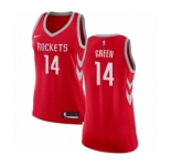 Women's Nike Houston Rockets #14 Gerald Green Authentic Red NBA Jersey - Icon Editio