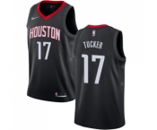 Women's Nike Houston Rockets #17 PJ Tucker Swingman Black NBA Jersey Statement Edition
