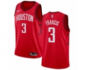 Women's Nike Houston Rockets #3 Steve Francis Red Swingman Jersey - Earned Edition