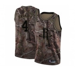 Women's Nike Houston Rockets #4 Charles Barkley Swingman Camo Realtree Collection NBA Jersey