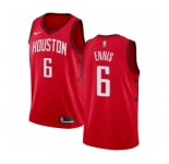 Women's Nike Houston Rockets #6 Tyler Ennis Red Swingman Jersey - Earned Edition