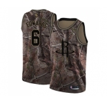 Women's Nike Houston Rockets #6 Vincent Edwards Swingman Camo Realtree Collection NBA Jersey