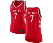 Women's Nike Houston Rockets #7 Carmelo Anthony Authentic Red NBA Jersey - Icon Edition