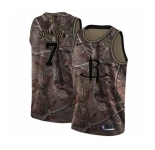 Women's Nike Houston Rockets #7 Joe Johnson Swingman Camo Realtree Collection NBA Jersey