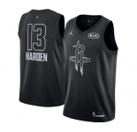 Youth Jordan Houston Rockets #13 James Harden Swingman Black 2018 All-Star Game Basketball Jersey