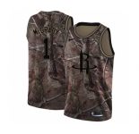 Youth Nike Houston Rockets #1 Tracy McGrady Swingman Camo Realtree Collection NBA Jersey