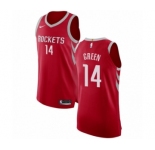 Youth Nike Houston Rockets #14 Gerald Green Authentic Red NBA Jersey - Icon Edition