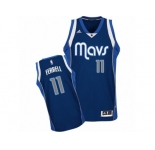 Men Adidas Dallas Mavericks #11 Yogi Ferrell Swingman Navy Blue Alternate NBA Jersey