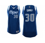 Men's Adidas Dallas Mavericks #30 Seth Curry Alternate Navy Blue NBA Jersey