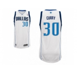 Men's Adidas Dallas Mavericks #30 Seth Curry Swingman White Home NBA Jersey