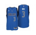 Men's Dallas Mavericks #3 Nerlens Noel adidas Royal Blue Swingman Road Jersey
