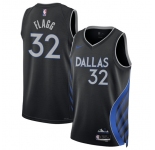 Men's Dallas Mavericks #32 Cooper Flagg Black 2025-26 City Edition Stitched Basketball Jersey