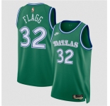 Men's Dallas Mavericks #32 Cooper Flagg Green 2025 Classic Edition Stitched Basketball Jersey
