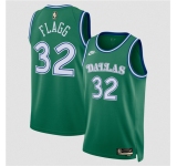 Men's Dallas Mavericks #32 Cooper Flagg Green 2025 Classic Edition Stitched Basketball Jersey