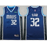 Men's Dallas Mavericks #32 Cooper Flagg Navy 2025 Statement Edition Stitched Basketball Jersey