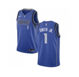 Nike Dallas Mavericks #1 Dennis Smith Jr. Royal NBA Swingman Icon Edition Jersey