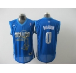 nba dallas mavericks #0 marlon lt.blue[2011 finals memorial edition]