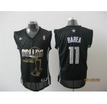 nba dallas mavericks #11 barea black[2011 finals memorial edition]