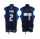 nba dallas mavericks #2 kidd blue
