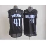 nba dallas mavericks #41 dirkules black