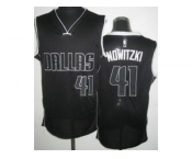 nba dallas mavericks #41 nowitzki black[revolution 30]