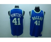 nba dallas mavericks #41 nowitzki lt.blue[white number]