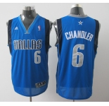nba dallas mavericks #6 chandler lt.blue[2011 swingman revolution 30]