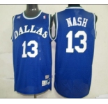 nba jerseys dallas maverlcks #13 nash blue[swingman]