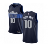 Women's Dallas Mavericks #10 Dorian Finney-Smith Authentic Navy Blue Basketball Jersey Statement Edition