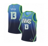 Women's Dallas Mavericks #13 Steve Nash Swingman Blue Basketball Jersey - 2019-20 City Edition