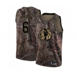 Women's Nike Dallas Mavericks #6 DeAndre Jordan Swingman Camo Realtree Collection NBA Jersey