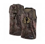 Women's Nike Dallas Mavericks #7 Dwight Powell Swingman Camo Realtree Collection NBA Jersey