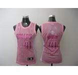 women nba dallas mavericks #41 nowitzki pink