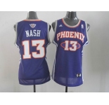 women nba jerseys dallas maverlcks #13 nash blue