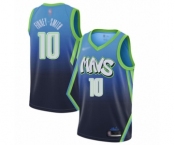 Youth Dallas Mavericks #10 Dorian Finney-Smith Swingman Blue Basketball Jersey - 2019-20 City Edition