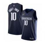 Youth Dallas Mavericks #10 Dorian Finney-Smith Swingman Navy Finished Basketball Jersey - Statement Edition