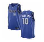 Youth Dallas Mavericks #10 Dorian Finney-Smith Swingman Royal Blue Basketball Jersey - Icon Edition