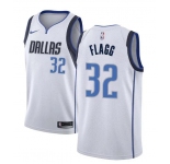 Youth Dallas Mavericks #32 Cooper Flagg Nike White Association Edition Jersey