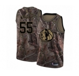 Youth Dallas Mavericks #55 Delon Wright Swingman Camo Realtree Collection Basketball Jersey