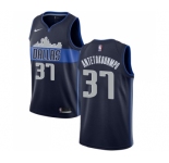 Youth Nike Dallas Mavericks #37 Kostas Antetokounmpo Swingman Navy Blue NBA Jersey Statement Edition