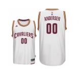 Cleveland Cavaliers #00 Chris Andersen New Swingman White Home Jersey